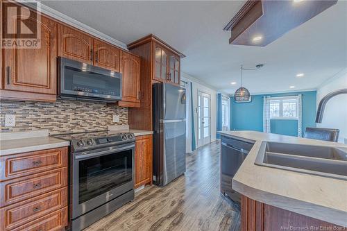 653 Rue Principale, Beresford, NB - Indoor Photo Showing Kitchen With Double Sink With Upgraded Kitchen