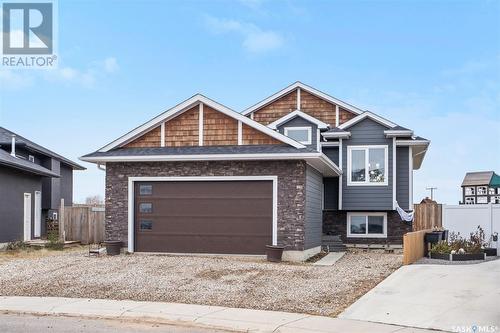 133 Cowan Crescent, Martensville, SK - Outdoor With Facade