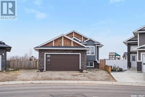 133 Cowan Crescent, Martensville, SK - Outdoor With Facade