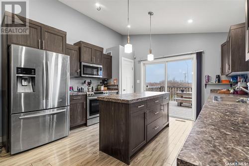 133 Cowan Crescent, Martensville, SK - Indoor Photo Showing Kitchen With Upgraded Kitchen