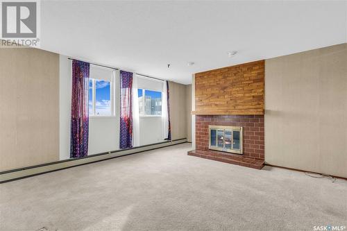 611 351 Saguenay Drive, Saskatoon, SK - Indoor With Fireplace