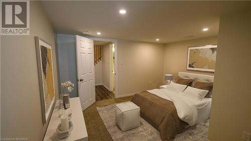 View of bedroom - Virtually Staged - 228 Byeland Drive, Mount Forest, ON - Indoor