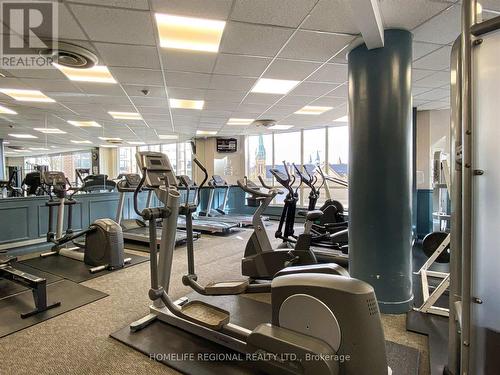 617 - 44 St Joseph Street, Toronto, ON - Indoor Photo Showing Gym Room