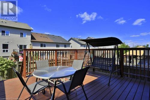 View of deck - 29 Madeleine Street, Kitchener, ON - Outdoor With Deck Patio Veranda With Exterior