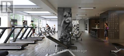 312S - 127 Broadway Avenue, Toronto, ON - Indoor Photo Showing Gym Room