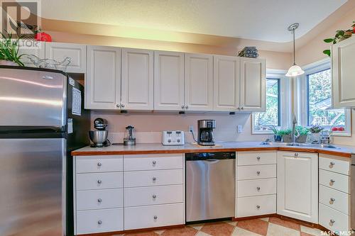 127 5Th Street, Milestone, SK - Indoor Photo Showing Kitchen With Stainless Steel Kitchen With Double Sink