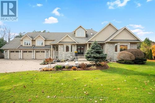 25 Riverstone Court, East Gwillimbury, ON - Outdoor With Deck Patio Veranda With Facade