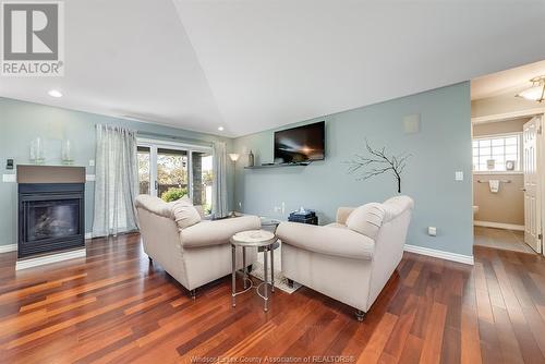 1346 Matthew Crescent, Lakeshore, ON - Indoor Photo Showing Living Room With Fireplace