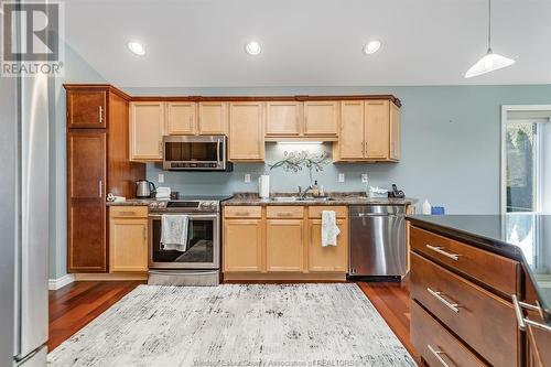 1346 Matthew Crescent, Lakeshore, ON - Indoor Photo Showing Kitchen With Double Sink