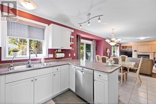 541 Breezewood, Windsor, ON - Indoor Photo Showing Kitchen With Double Sink