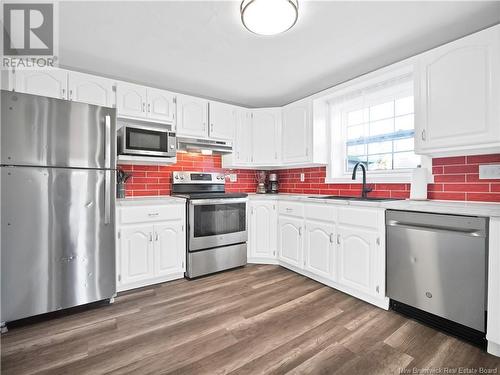 23 North Street, Moncton, NB - Indoor Photo Showing Kitchen With Stainless Steel Kitchen