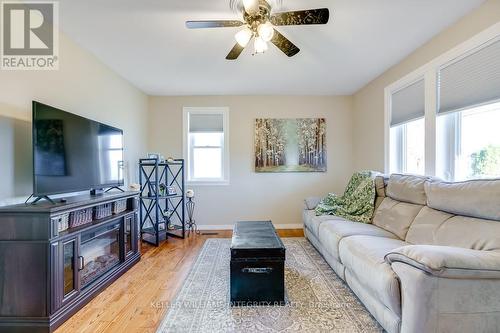 16 Lefebvre Avenue, Cornwall, ON - Indoor Photo Showing Living Room With Fireplace