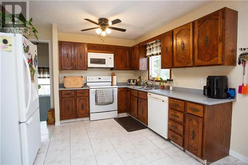 15 Hilton Drive, Moncton, NB - Indoor Photo Showing Kitchen With Double Sink