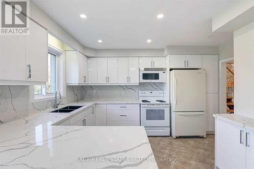 94 Rockford Road, Toronto, ON - Indoor Photo Showing Kitchen With Double Sink