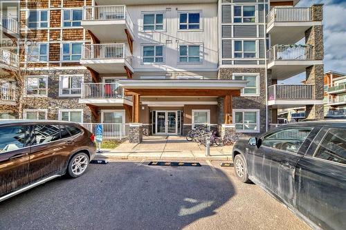 2103, 302 Skyview Ranch Drive Ne, Calgary, AB - Outdoor With Balcony With Facade