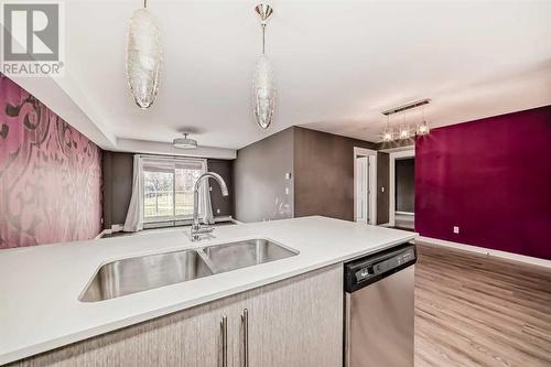 2103, 302 Skyview Ranch Drive Ne, Calgary, AB - Indoor Photo Showing Kitchen With Double Sink