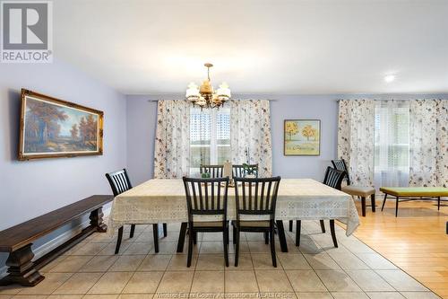 1204 Mersea Rd C, Leamington, ON - Indoor Photo Showing Dining Room