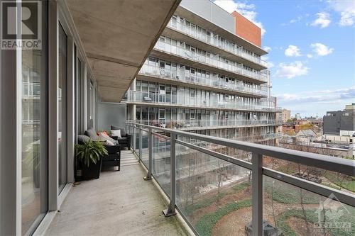 349 Mcleod Street Unit#527, Ottawa, ON - Outdoor With Balcony With Exterior