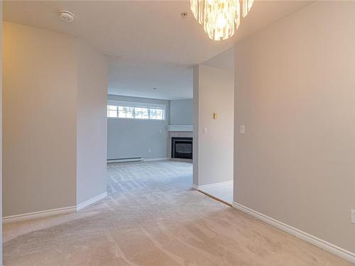 104-1371 Hillside Ave, Victoria, BC - Indoor Photo Showing Other Room With Fireplace