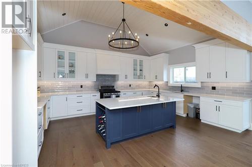 429 Fox Run Drive, Temagami, ON - Indoor Photo Showing Kitchen With Double Sink