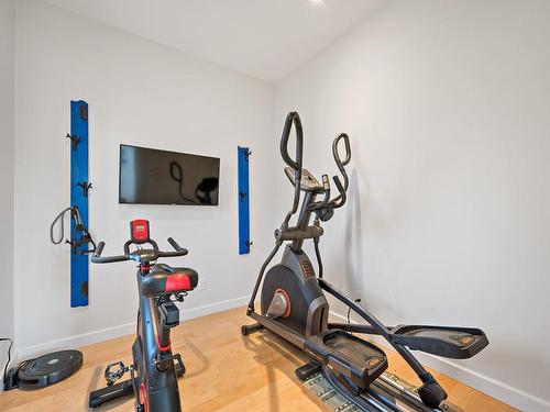 Salle d'exercice - 160 Rue Gouin, Mont-Tremblant, QC - Indoor Photo Showing Gym Room