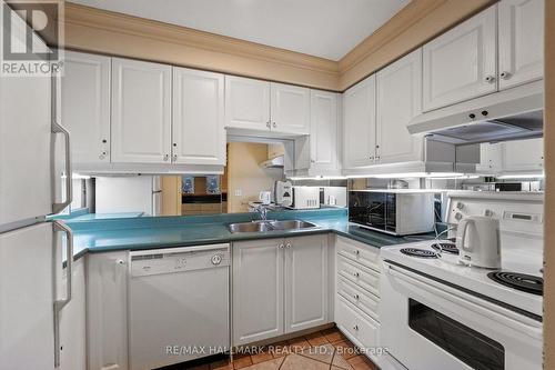 1003 - 2628 Mccowan Road, Toronto, ON - Indoor Photo Showing Kitchen With Double Sink