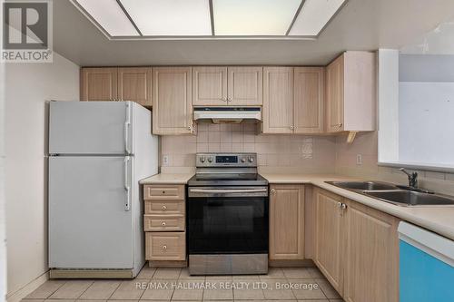 1003 - 2628 Mccowan Road, Toronto, ON - Indoor Photo Showing Kitchen With Double Sink