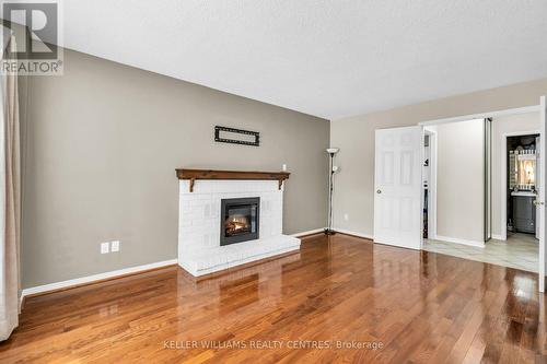 1 Gilbank Drive, Aurora, ON - Indoor Photo Showing Living Room With Fireplace