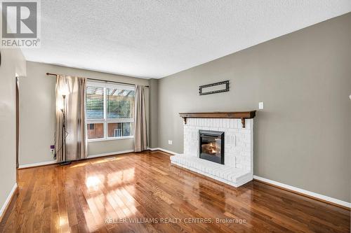 1 Gilbank Drive, Aurora, ON - Indoor Photo Showing Living Room With Fireplace