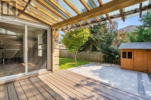 1 Gilbank Drive, Aurora, ON - Outdoor With Deck Patio Veranda