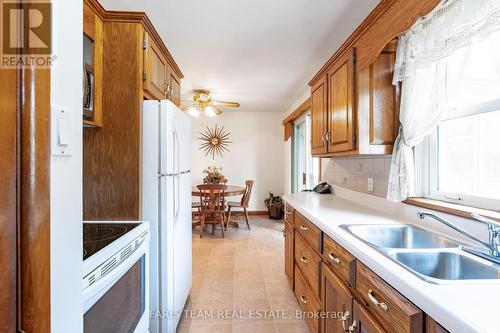 132 Rodney Street, Barrie, ON - Indoor Photo Showing Kitchen With Double Sink