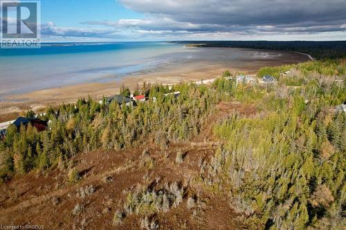 Bird's eye view with a water view - 1 Williamson Place, South Bruce Peninsula, ON - Outdoor With View