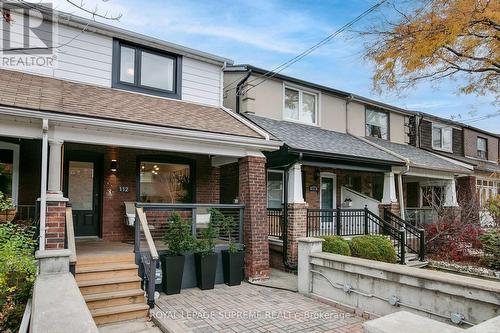 112 Rosethorn Avenue, Toronto, ON - Outdoor With Deck Patio Veranda With Facade