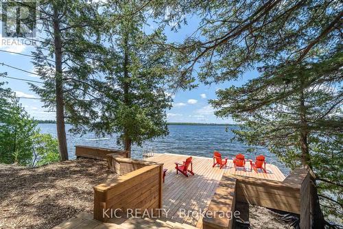 9 - 41 Rosedale Trail, Kawartha Lakes, ON - Outdoor With Body Of Water With Deck Patio Veranda With View