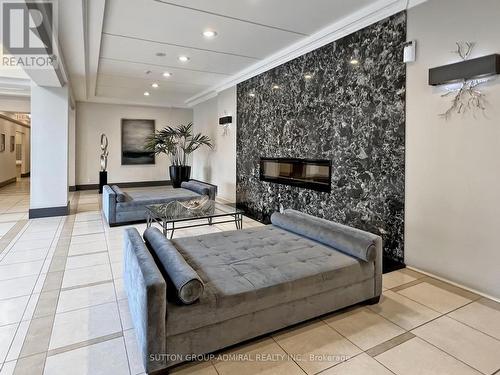 811 - 50 Disera Drive, Vaughan, ON - Indoor With Fireplace