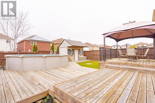 84 Monarchy Street, Barrie, ON - Outdoor With Above Ground Pool With Deck Patio Veranda