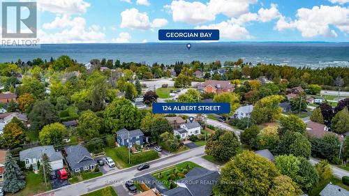 124 Albert Street, Collingwood, ON - Outdoor With Body Of Water With View