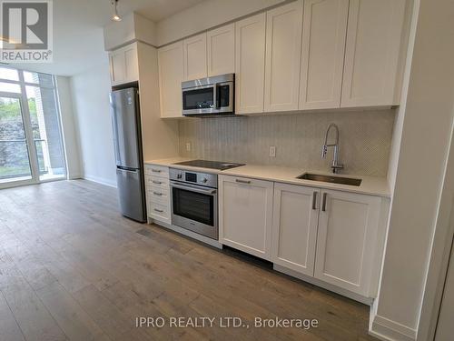 418 - 293 The Kingsway, Toronto, ON - Indoor Photo Showing Kitchen With Stainless Steel Kitchen