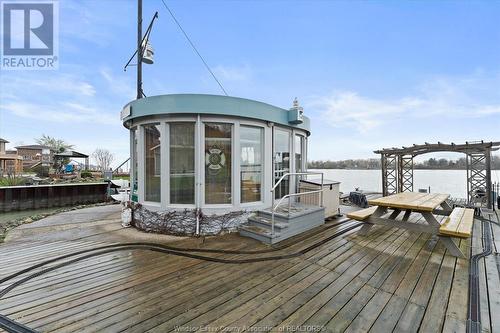 476 Dalhousie, Amherstburg, ON - Outdoor With Body Of Water With Deck Patio Veranda