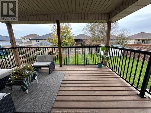 1129 Clover Avenue Unit# Main, Windsor, ON - Outdoor With Deck Patio Veranda With Exterior