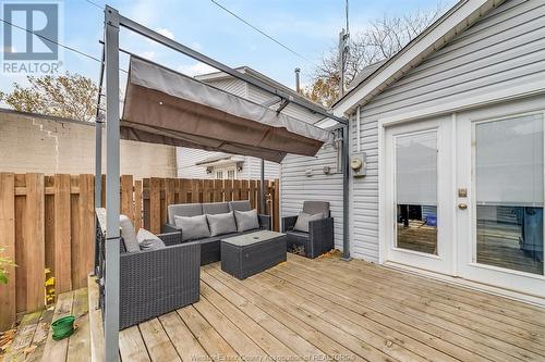 1174 Hickory Road, Windsor, ON - Outdoor With Deck Patio Veranda With Exterior