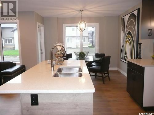 268 Oliver Lane, Martensville, SK - Indoor Photo Showing Kitchen With Double Sink