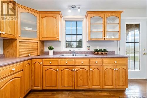 51 Vautour Road, Cap-Pelé, NB - Indoor Photo Showing Kitchen With Double Sink