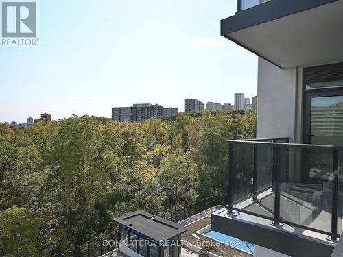 408 - 202 Burnhamthorpe Road E, Mississauga, ON - Outdoor With Balcony With View