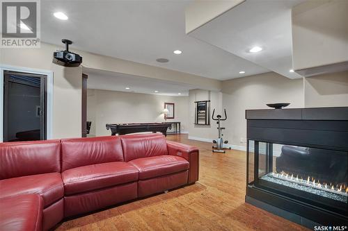 923 Brookhurst Lane, Saskatoon, SK - Indoor With Fireplace