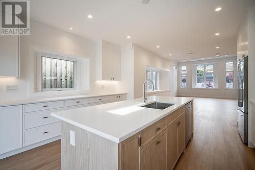 6830 6Th Street, Burnaby, BC - Indoor Photo Showing Kitchen With Upgraded Kitchen