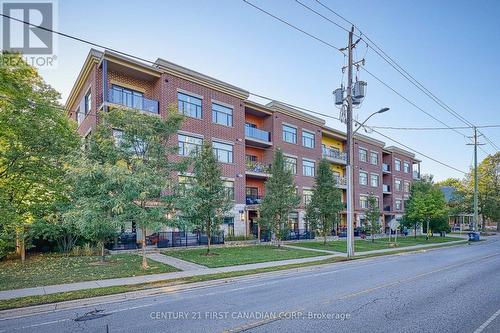 410 - 89 Ridout Street S, London, ON - Outdoor With Balcony With Facade