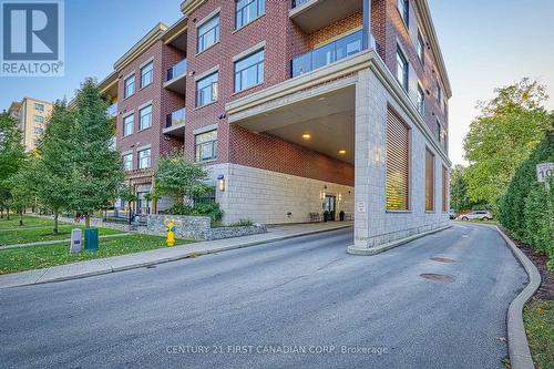 410 - 89 Ridout Street S, London, ON - Outdoor With Balcony