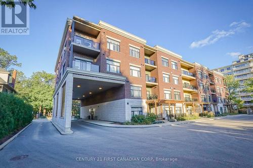 410 - 89 Ridout Street S, London, ON - Outdoor With Balcony With Facade