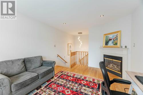 1750 Silver Maple Drive, Pickering, ON - Indoor Photo Showing Living Room With Fireplace